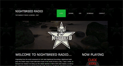 Desktop Screenshot of nightbreedradio.com
